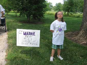  Maddie, you are brave and courageous! You step up girl!
